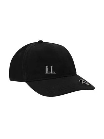 Logo Decorated Buckle Closure Cotton Baseball Ball Cap Black - DIESEL - BALAAN 2