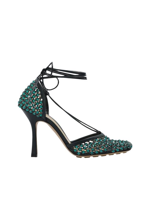 embellished stretch sandal heels - BOTTEGA VENETA - BALAAN 1