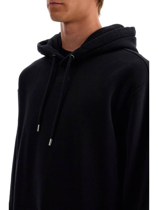 oversized hoodie with hood - LANVIN - BALAAN 4