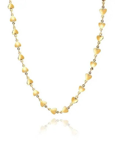 Necklace HABIBI CHAIN ​​Habibi chain women's necklace - CRYSTAL HAZE - BALAAN 1