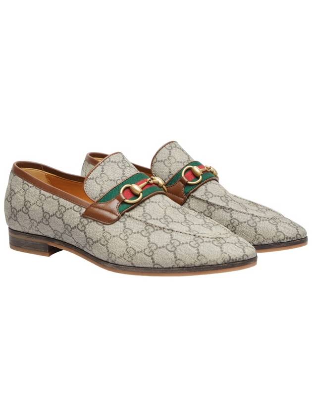 Horsebit Loafers Beige - GUCCI - BALAAN 4