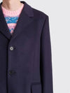 ODILON Classic Single Breasted Wool Blend Coat - ACNE STUDIOS - BALAAN 4