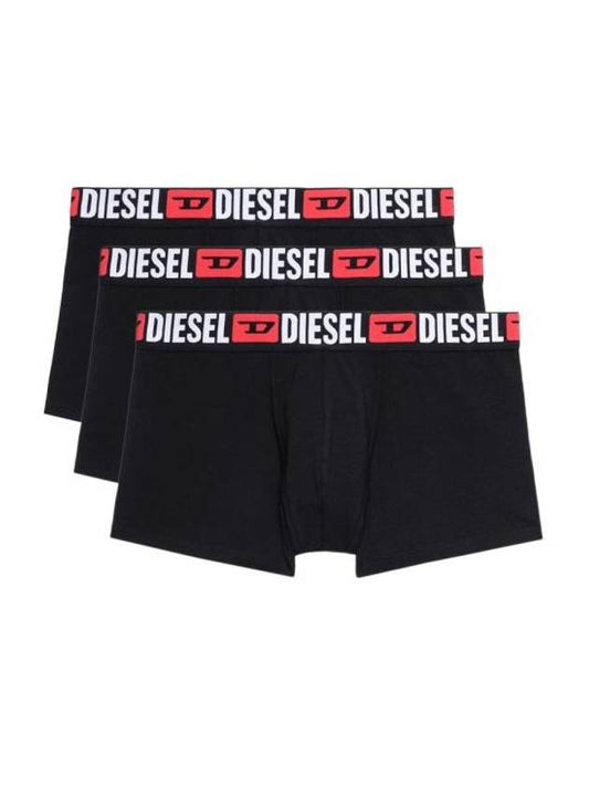 Logo Band Briefs 3 Pack Black - DIESEL - BALAAN 1