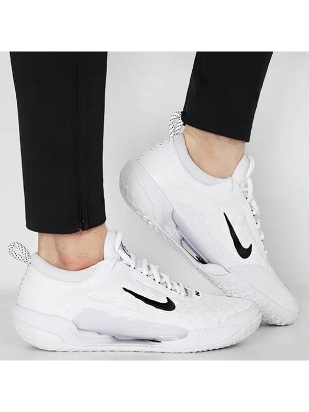 Court Air Zoom NXT Tennis Low Top Sneakers White - NIKE - BALAAN 2