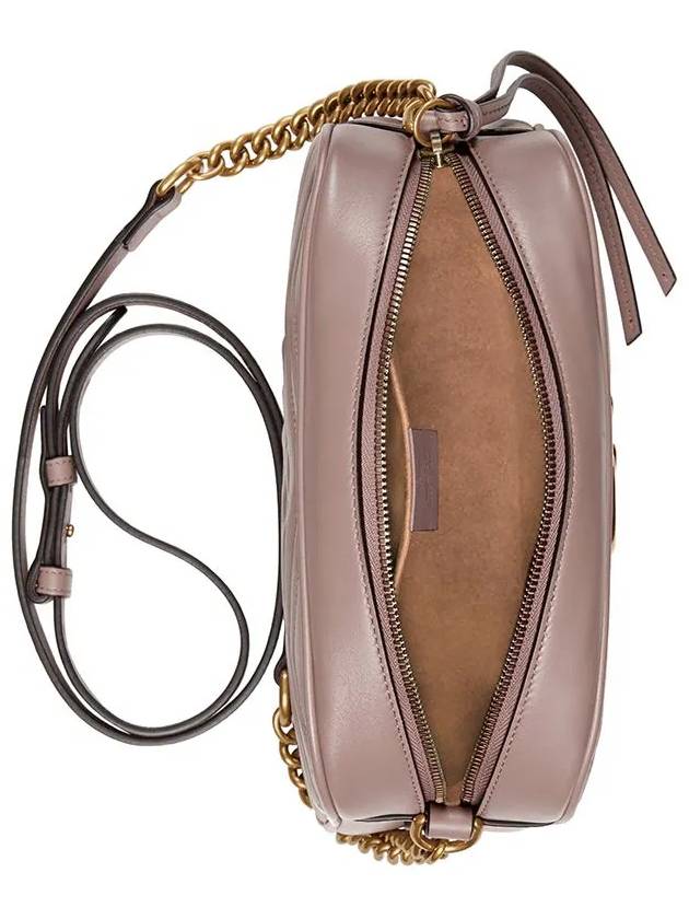 GG Marmont Matelasse Small Chain Shoulder Bag Dusty Pink - GUCCI - BALAAN 6