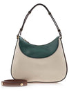 Two-Tone Milano Leather Small Shoulder Bag White - MARNI - BALAAN 2