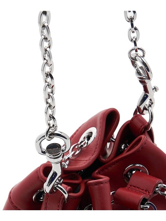 Chrissy Small Bucket Bag Red - VIVIENNE WESTWOOD - BALAAN 9