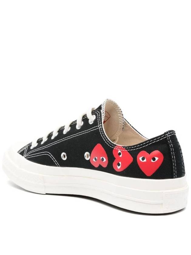 Heart Logo Chuck Taylor All Star Low Top Sneakers Black - COMME DES GARCONS PLAY - BALAAN 4