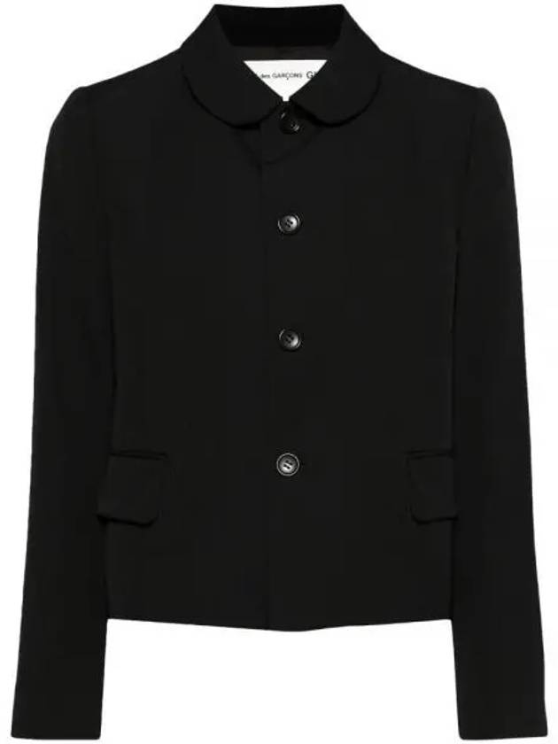 Wool Jacket Black - COMME DES GARCONS - BALAAN 2