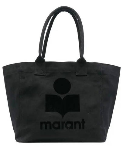 Small Yenky Logo Tote Bag Black - ISABEL MARANT - BALAAN 2