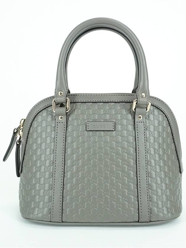 Microssima Small Dome Tote Bag Grey - GUCCI - BALAAN 2