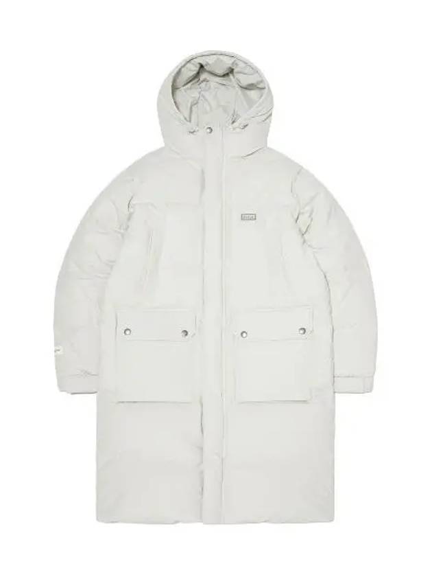 KODAK Essential Long Stan Neck Down Jacket IVORY - KODO - BALAAN 1