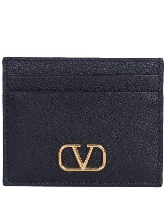 Women s V Logo Card Wallet Black 5W2P0V32 SNP 0NO - VALENTINO - BALAAN 2