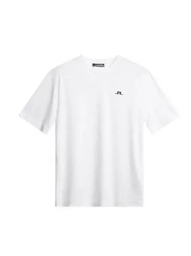 Ade Regular Fit Short Sleeve T-Shirt White - J.LINDEBERG - BALAAN 1