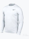 Men's Team Legend Long Sleeve T-Shirt White - NIKE - BALAAN 2