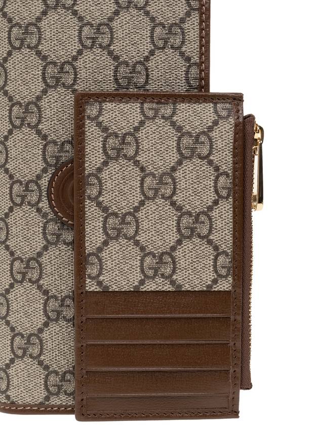 Interlocking G Long Wallet Beige - GUCCI - BALAAN 4