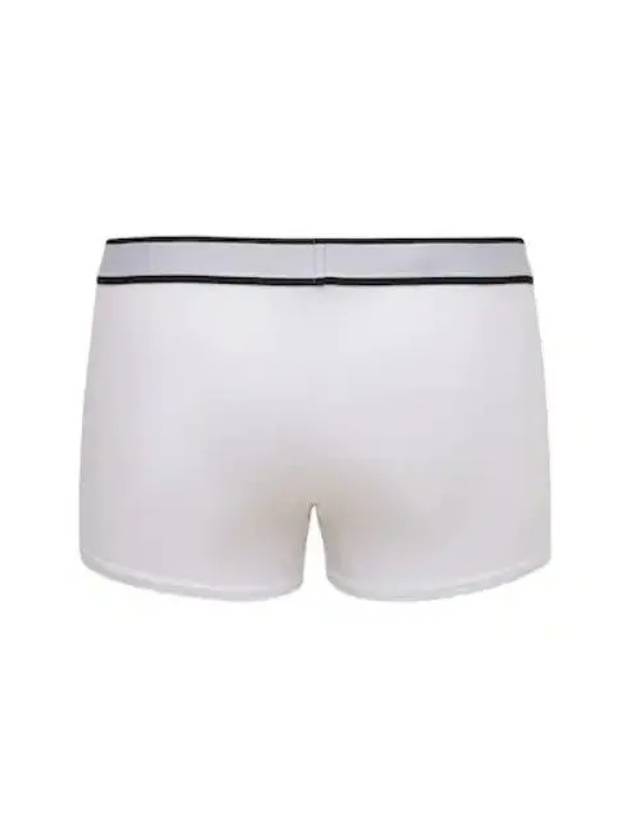 Underwear Logo Jacquard Waistband Boxer Briefs White - BALMAIN - BALAAN 5