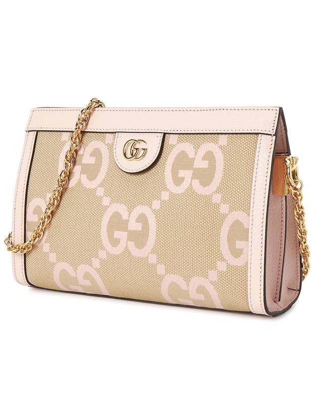 Ophidia Jumbo GG Small Shoulder Bag Camel - GUCCI - BALAAN 3