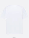 Embroidered Logo Cotton T-Shirt White - DIOR - BALAAN 7