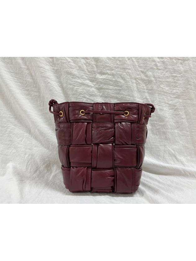 Cassette Mini Bucket Bag Barolo - BOTTEGA VENETA - BALAAN 2