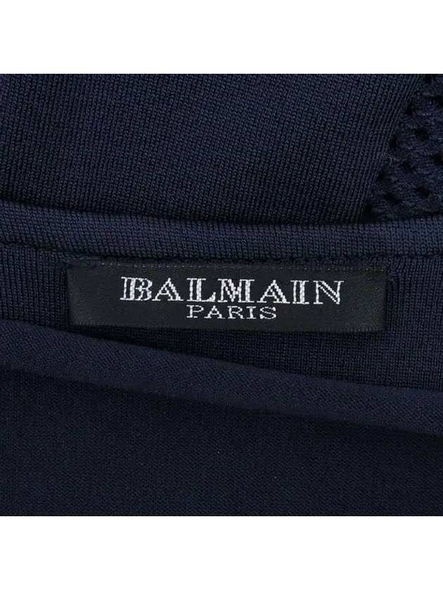 Smith Market Navy Color One Piece Women s Clothing - BALMAIN - BALAAN 6