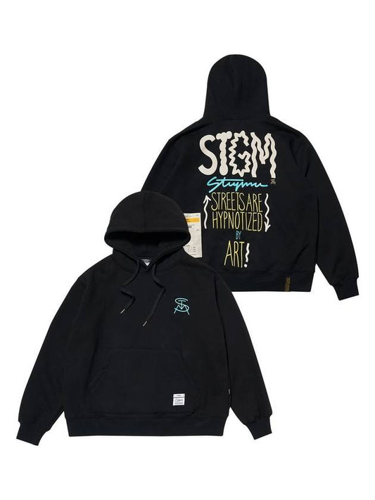 MEMORY OVERSIZED HOODIE BLACK - STIGMA - BALAAN 2