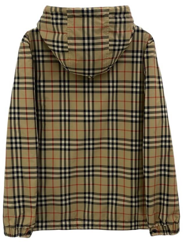 Reversible Vintage Check Hooded Jacket Archive Beige - BURBERRY - BALAAN 3