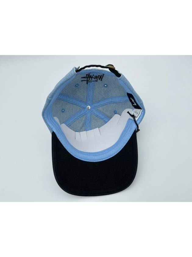 Vintage S Low Pro Ball Cap Light Denim - STUSSY - BALAAN 9