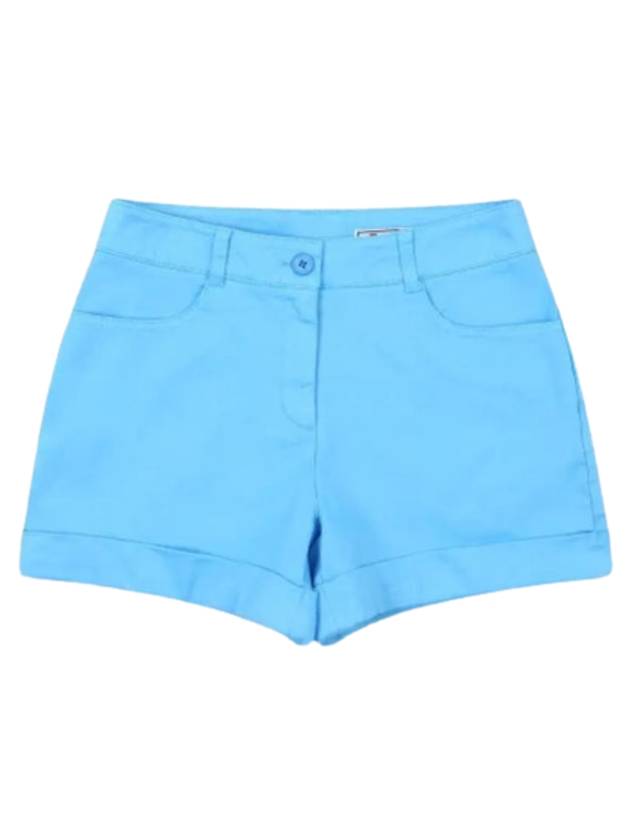 Golfwear Women's Stretch Cotton Shorts Sky Blue - ONOFF - BALAAN 1