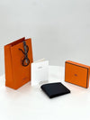 Citizen Twill Compact Half Wallet Blue Indigo - HERMES - BALAAN 11