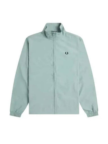 Fred Perry Woven Track Jacket Silver Blue - FRED PERRY - BALAAN 1