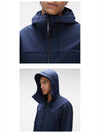 Men's Goggles Hooded Jacket Navy - CP COMPANY - BALAAN 6