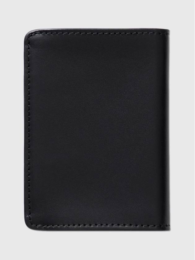 Stefan Small Leather Card Wallet Black - A.P.C. - BALAAN 6