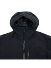 Kyoto softshell down hooded jacket black - MONCLER - BALAAN.