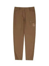 Women s fall jogger fit 9 4 pants 5014LXWN BROWN - BLACK&WHITE - BALAAN 2