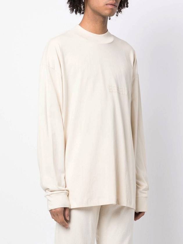 23SS Mock Neck Egg Shell Long Sleeve 125SU222010F - FEAR OF GOD ESSENTIALS - BALAAN 2