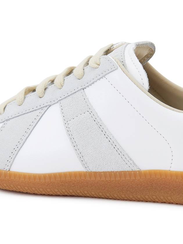 Replica Calfskin Low Top Sneakers White - MAISON MARGIELA - BALAAN 11