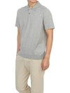 Men s Collar Short Sleeve T Shirt O0186711 B4X - THEORY - BALAAN 4