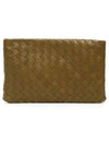 Intrecciato Medium Clutch Bag Green - BOTTEGA VENETA - BALAAN 2