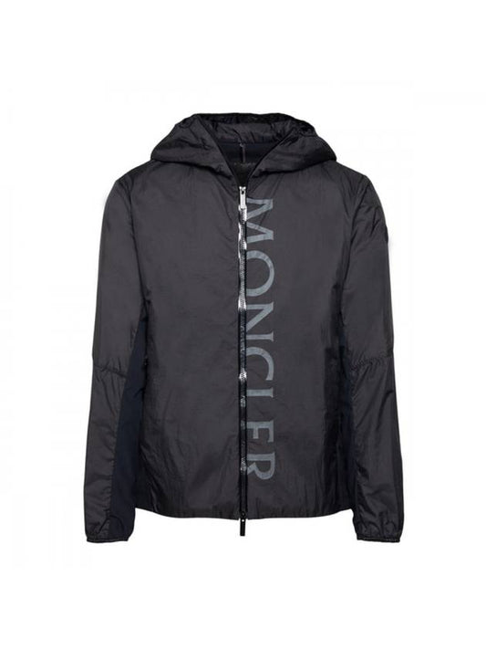 Ichrio Logo Windbreaker Black - MONCLER - BALAAN 1