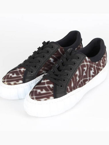 FF logo lace up sneakers 9 280 - FENDI - BALAAN 1