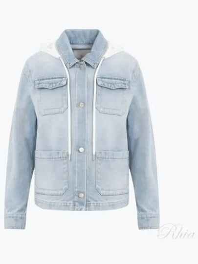 Women Melissa Denim Jacket Blue - MONCLER - BALAAN 2