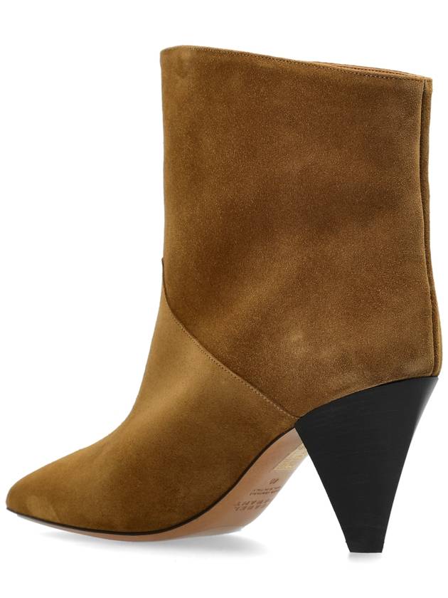 Isabel Marant Ankle Boots 'Loline', Women's, Brown - ISABEL MARANT - BALAAN 5