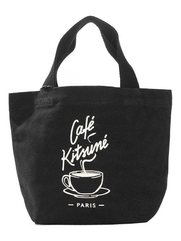 Women s Tote Bag CKNU05107WW9001 BLACK - MAISON KITSUNE - BALAAN 1