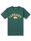 Locker Short Sleeve T-Shirt Green - CARHARTT WIP - BALAAN 2