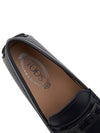 Men's City Gomino Leather Driving Shoes Black - TOD'S - BALAAN 8