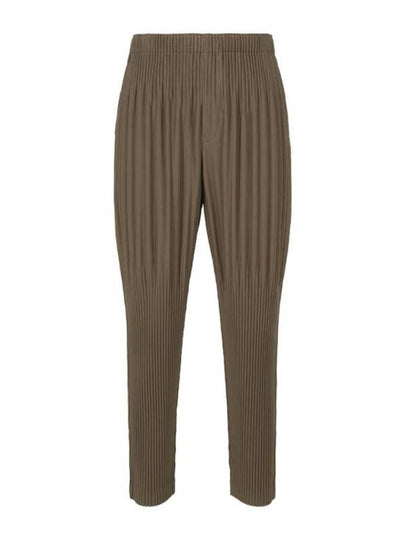 MC April Pleated Track Pants Khaki - ISSEY MIYAKE - BALAAN 2