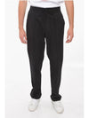 Refined Wool Straight Pants Black - Y-3 - BALAAN 1