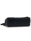 Intrecciato Mini Cross Bag Black - BOTTEGA VENETA - BALAAN 6