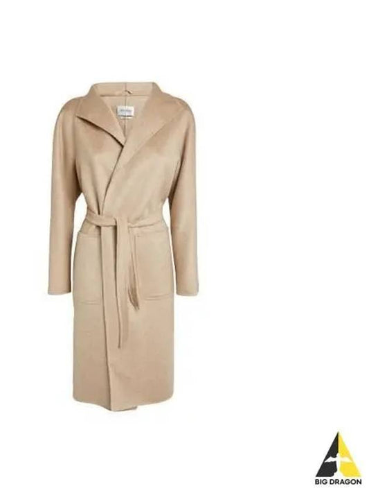 Women s Lilia Cashmere Coat Beige Black 2310160739600 - MAX MARA - BALAAN 1